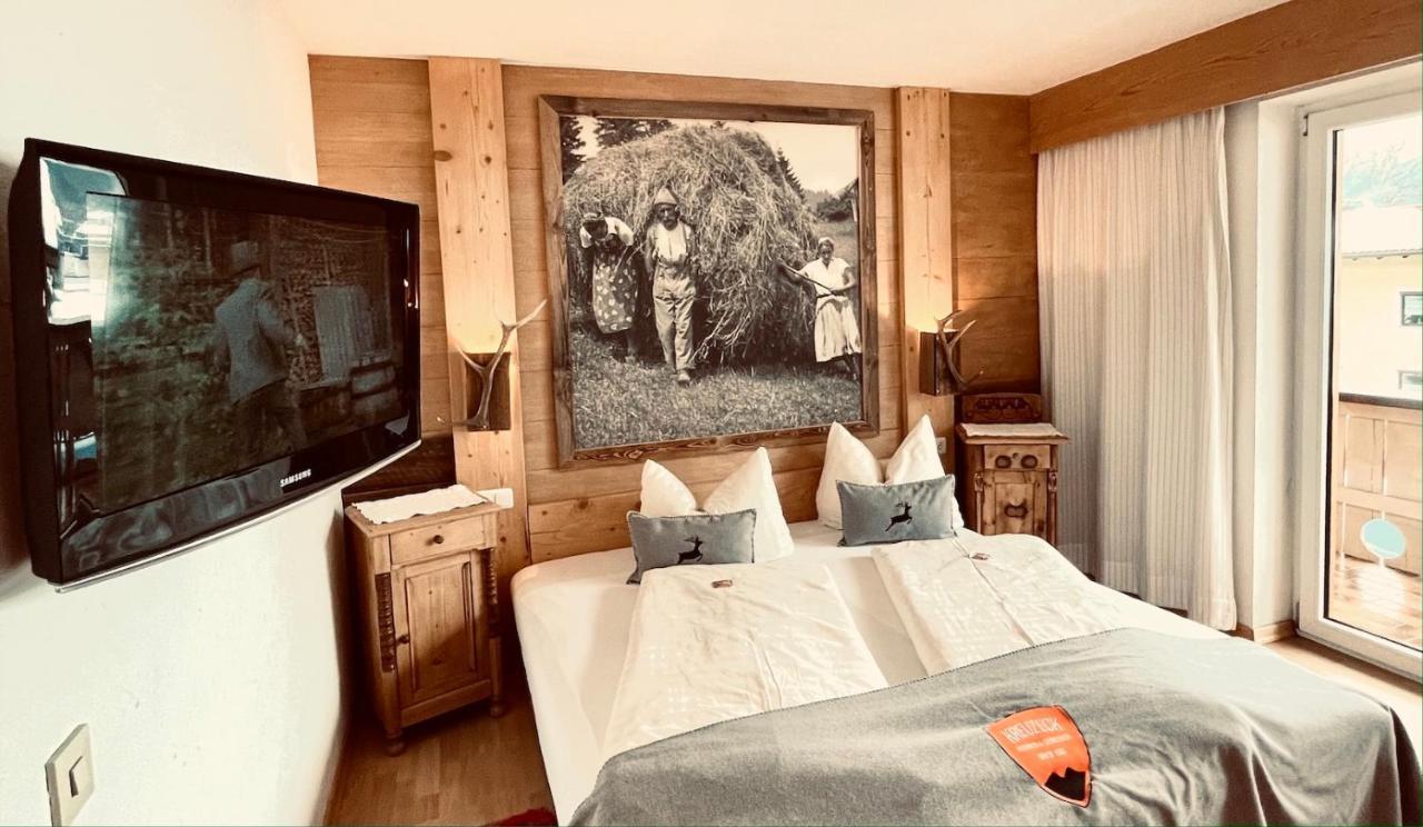 Pension Kreuzeck - Dein Gluecksplatz Am Lech Вайссенбах-на-Лехе Экстерьер фото